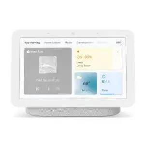 Google Nest Hub (2Nd Gen) – Smart Display, 7", Chalk Gray 1