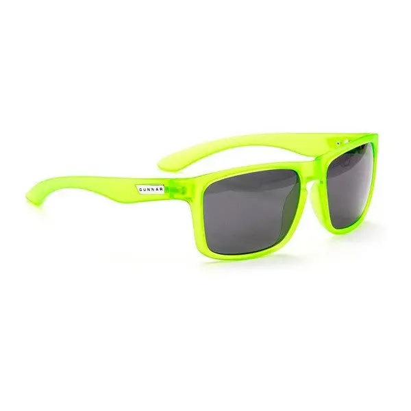 Gunnar Intercept Outdoor Sunglasses – Neon Green Lens 1