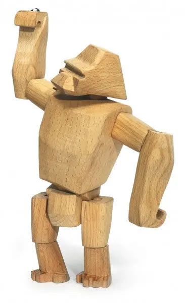 Hanno Jr. Wooden Animal Figure By Areaware 1