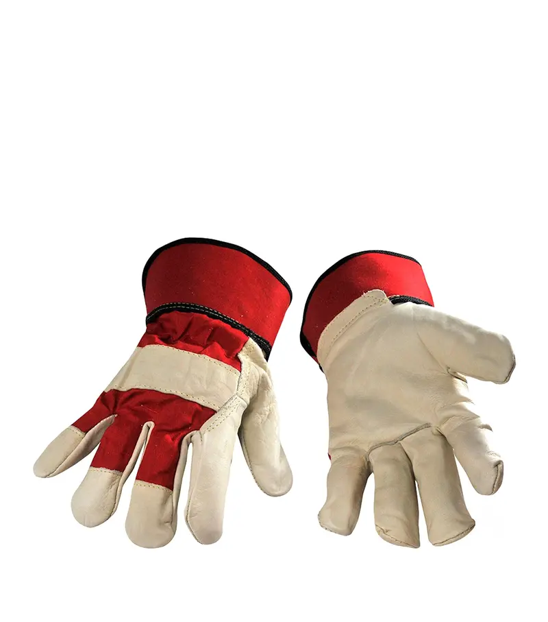 Heavy-Duty Leather Work Gloves Rfc29 – Wipeco 1