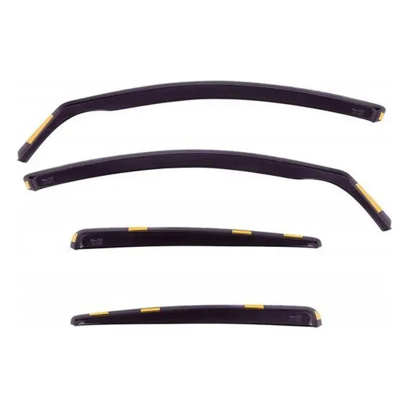 Heko 26128 5D Wind Deflector Set – Front & Rear (4-Piece Kit) 1