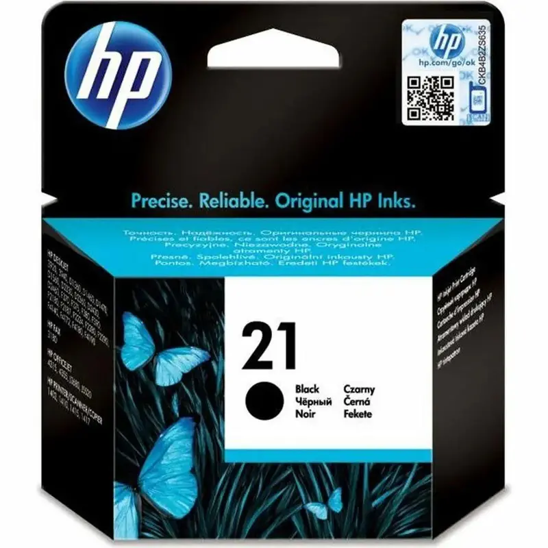Hp 21 Black Original Ink Cartridge 1
