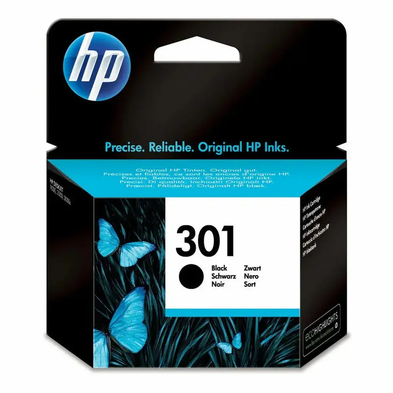 Hp 301 Black Original Ink Cartridge 1