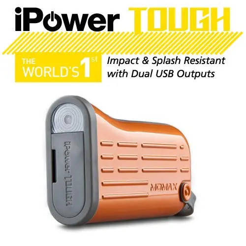 Ipower Tough Dual-Port External Power Bank – High-Capacity Usb Battery Pack 1