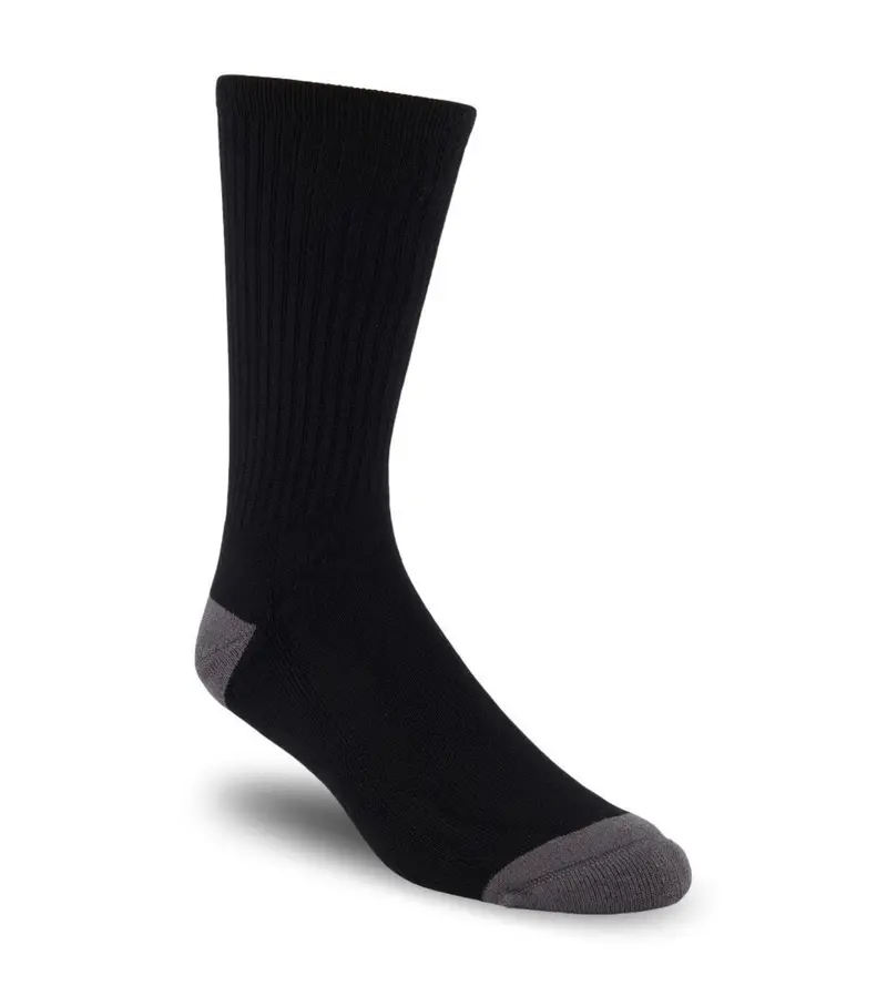 J.B. Field'S Bamboo Sport Crew Socks – Large (Pack Of 3) 1