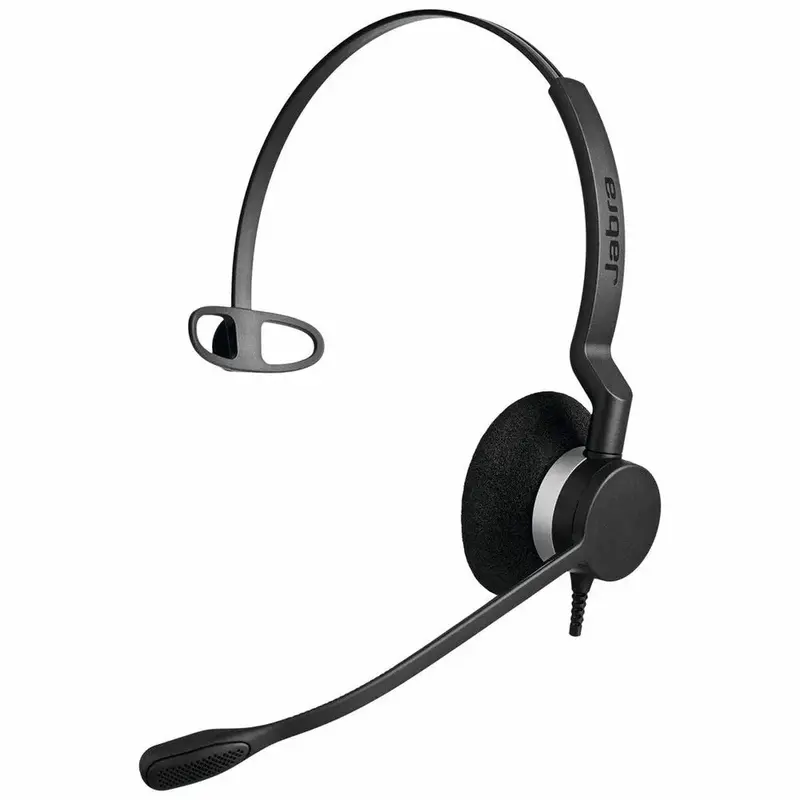 Jabra 2303-820-104 Wired Headset – Mono Over-Ear Design With Noise-Cancelling Mic, Black 1