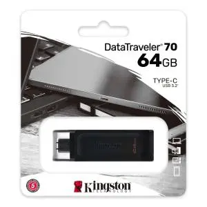 Kingston Datatraveler Max Usb-C 3.2 Flash Drive, 64Gb 1