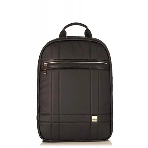 Knomo Fargo 14-Inch Laptop Backpack In Black 1