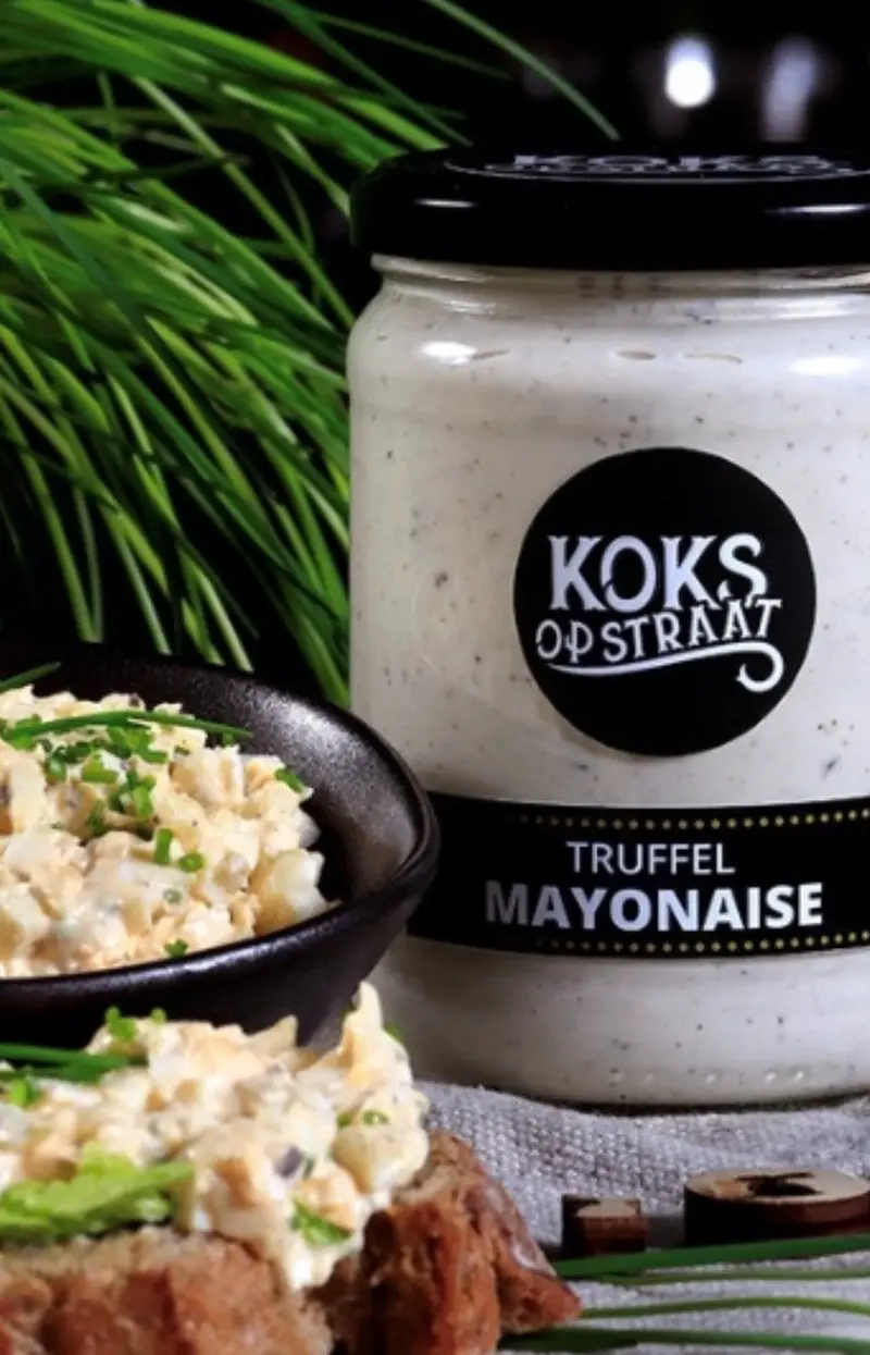 Koks Op Straat Truffle Mayonnaise – Artisanal 500 Ml Gourmet Spread 1