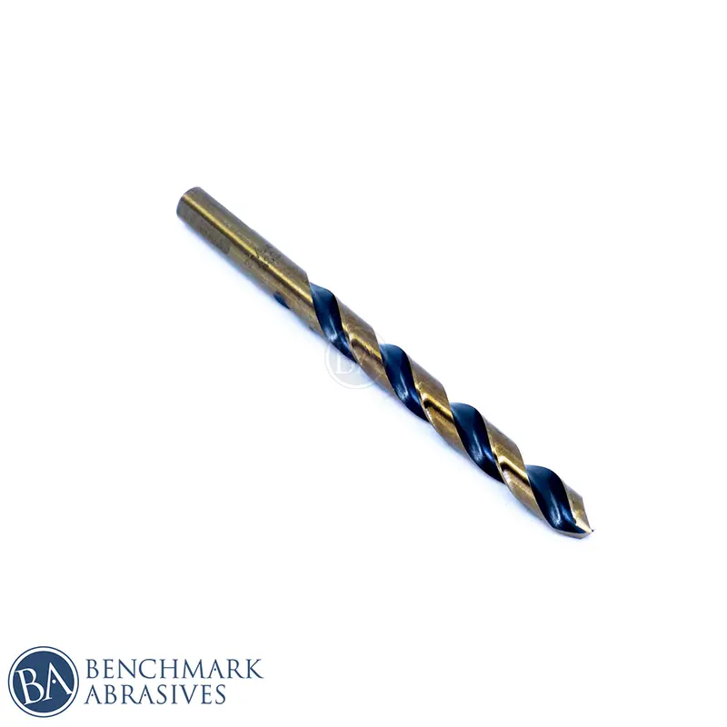 Made In Usa 23/64" High-Speed Steel Jobber Drill Bits – Black & Gold, 6-Pack 1