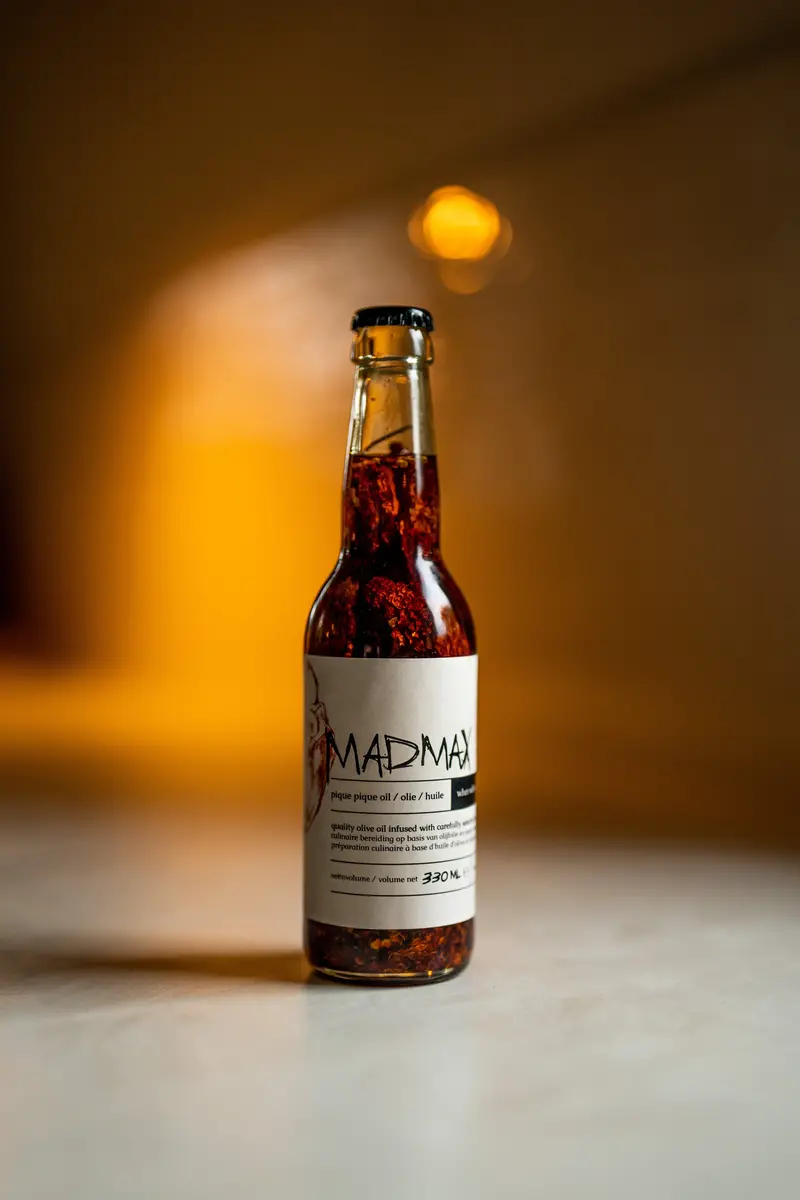 Madmax Spicy Extra Virgin Olive Oil – 330Ml Bottle 1