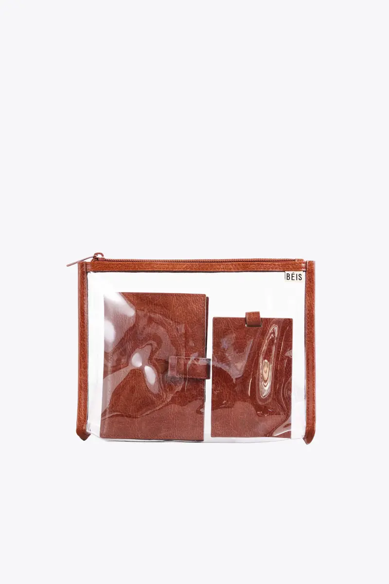 Maple Passport And Luggage Tag Set 1