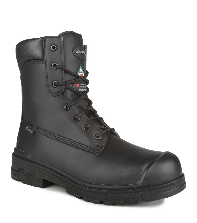 Men’S 8-Inch Microfiber Work Boots – Acton Prospect Series 1