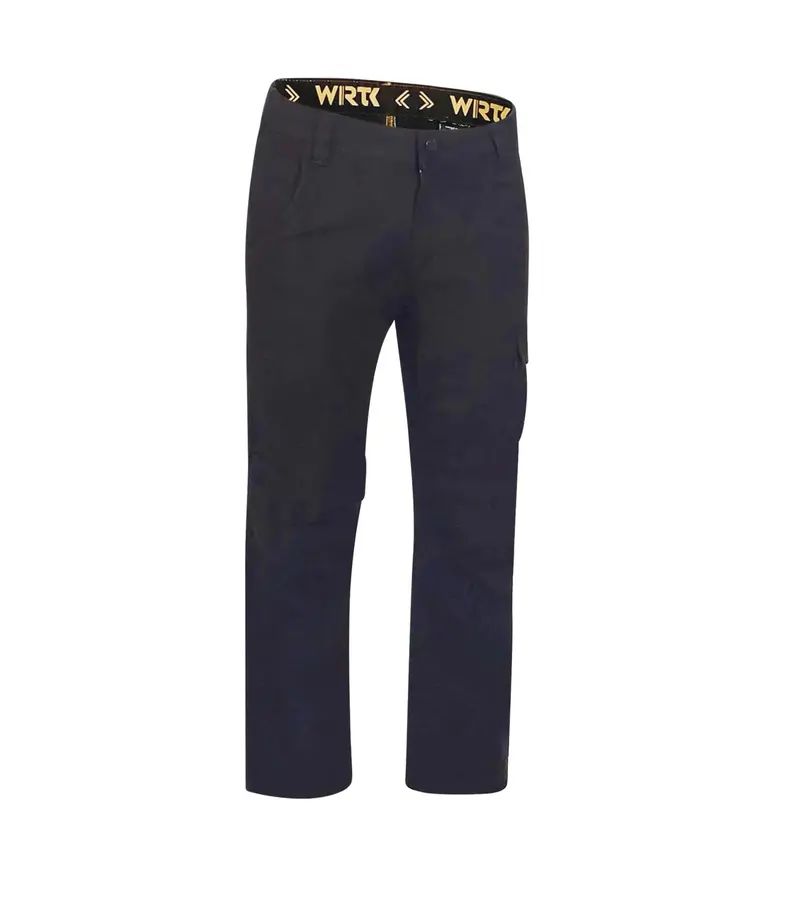 Men’S Superflex Work Trousers With Tan Poutch Knee Pads 1