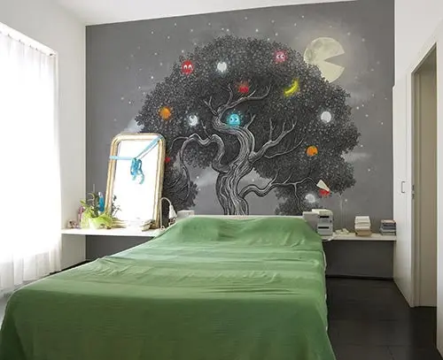 Midnight Snack Themed Wall Mural 1