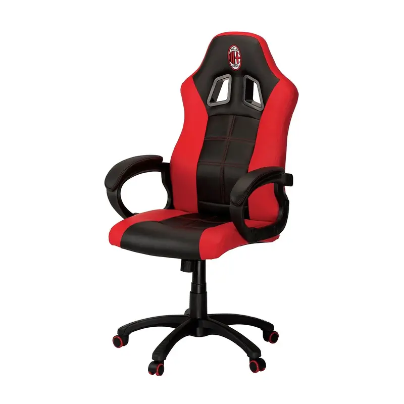 Milan Football Club Gaming Chair – Ergonomic Racing Seat With Team Branding 1