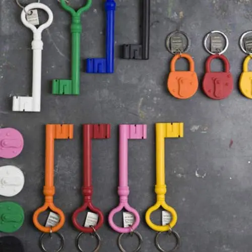 Minimalist Keychain By Areaware 1