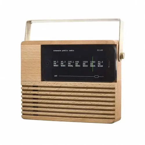 Modern Radio Dock Station By Areaware 1