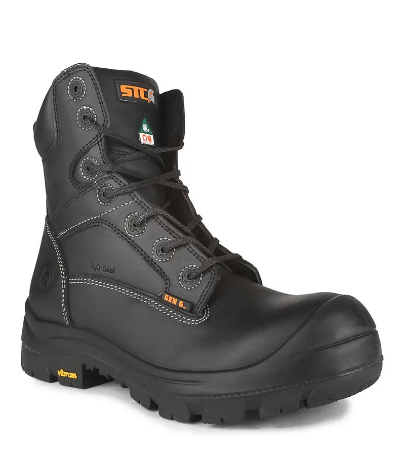 Morgan 8-Inch Work Boots With Vibram Sole – Stc 1