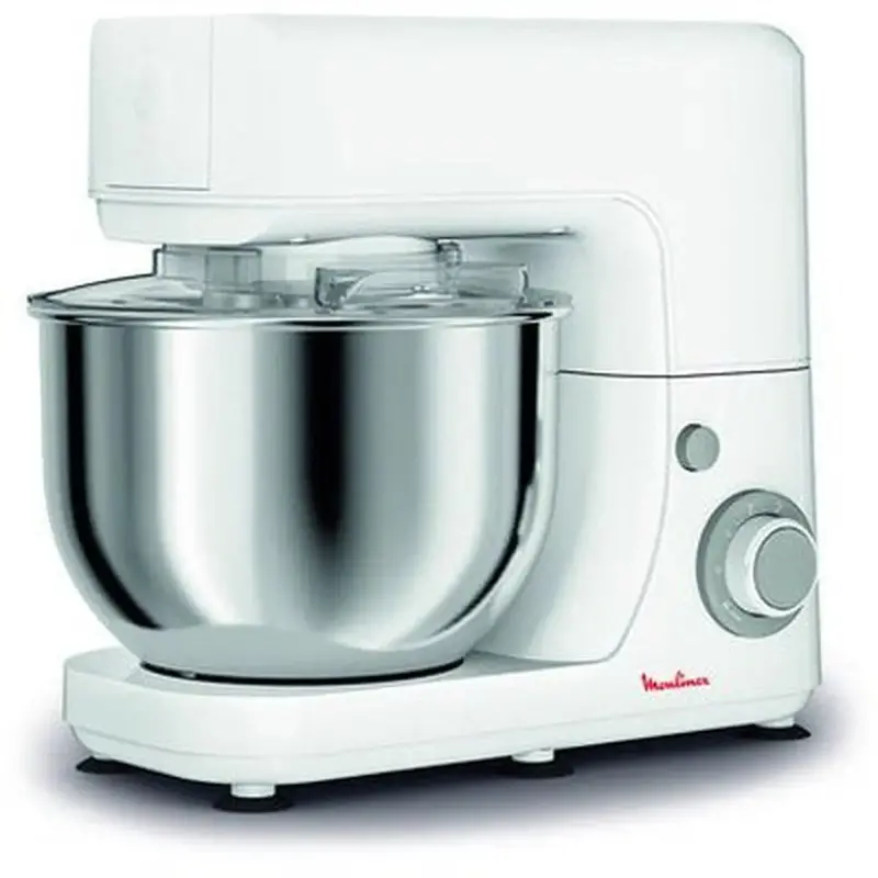 Moulinex Masterchef Essential Stand Mixer – 4.8L Bowl, 6 Speeds, 800W, White 1