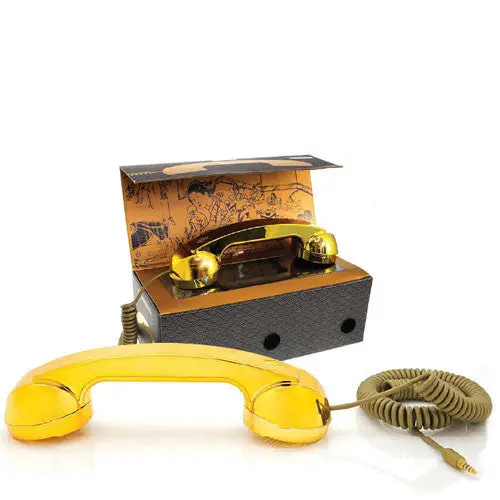 Native Union Liquid Pop Handset – Gold Finish 1