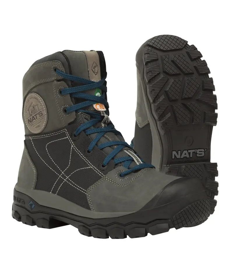 Nat’S S638 Buckle-Adjust Work Boots – 8-Inch Supportive Fit 1