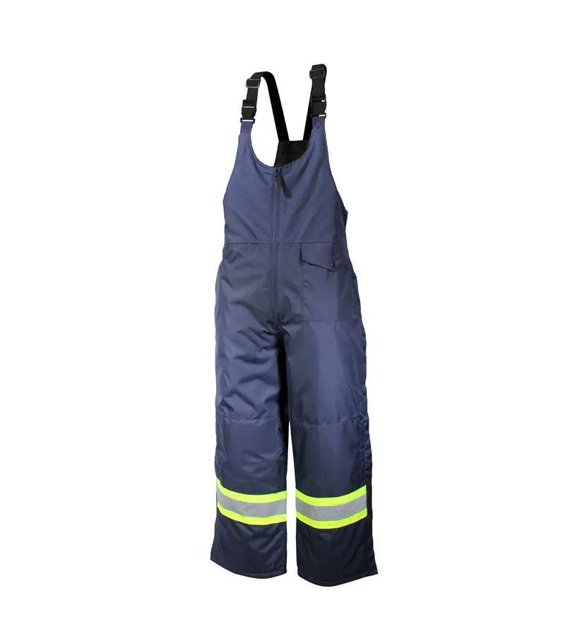 Navy Reflective Coverall Featuring 4-Inch Reflective Striping – Blazer 1