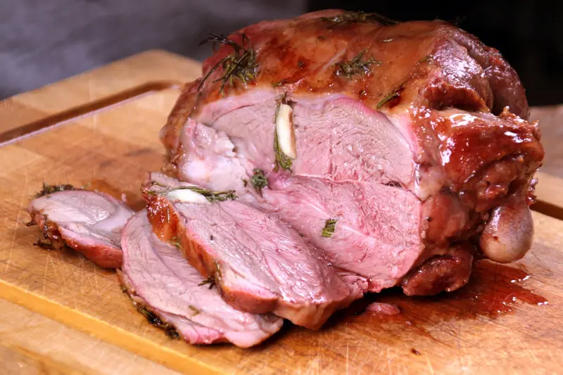 New Zealand Lamb Leg Cut – Bone-In Grass-Fed Lamb Roast 1