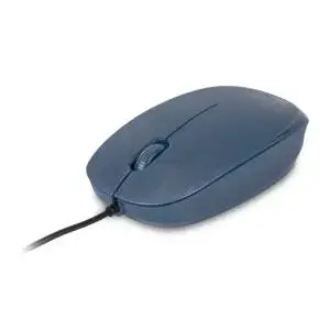 Ngs Flame Wired Optical Mouse – 1000 Dpi, 3-Button Design, Blue Accent 1