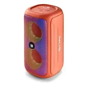 Ngs Roller Beast Portable Speaker – Ipx5 Waterproof, 32W Output, Bluetooth, Orange 1