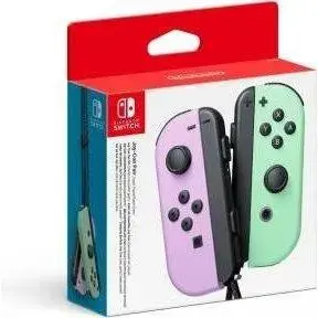 Nintendo Switch Joy-Con Pair – Pastel Purple & Pastel Green Controllers 1