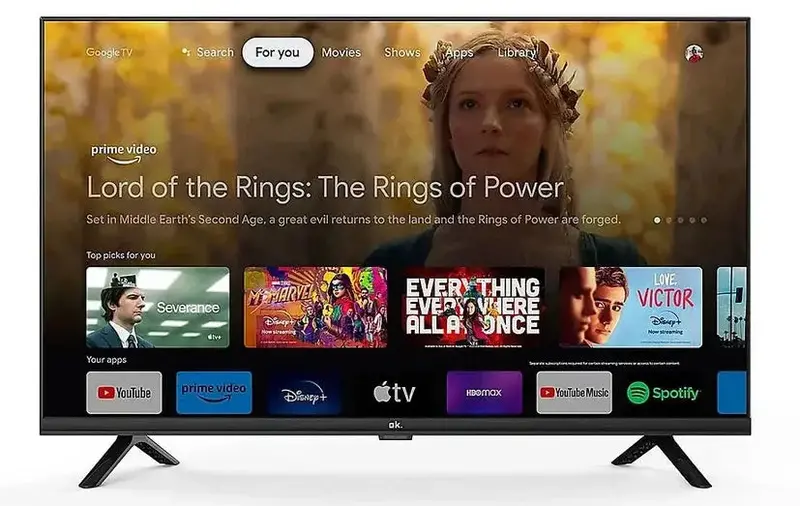 Ok 32Gh-5023C Smart Led Tv — 32" Hd Resolution, Built-In Streaming & Wifi 1