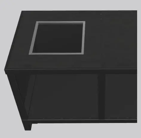 One-Q Built-In Wok Station (Fully Integrated, Excludes Dekton Countertop) 1