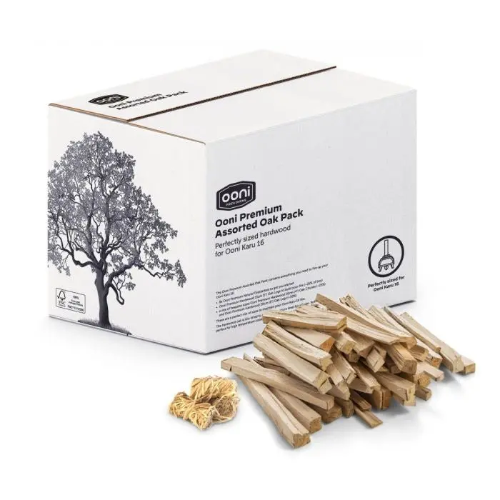 Ooni Karu 16 Mixed Hardwood Fuel Bundle – Oak, Hickory & Maple 1