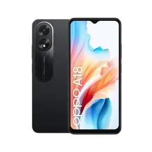 Oppo A18 Smartphone – 4Gb Ram + 128Gb Storage, 6.56" Display, Glowing Black (Italian Version) 1