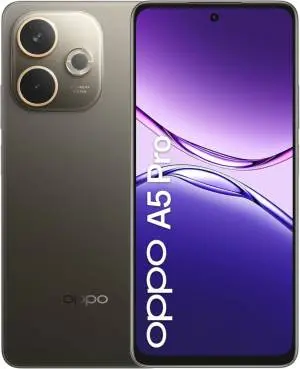 Oppo A5 Pro – 5G Mobile Phone, 8Gb Ram, 256Gb Storage, 6.67-Inch Display, Black & Brown Dual-Tone (Italy) 1
