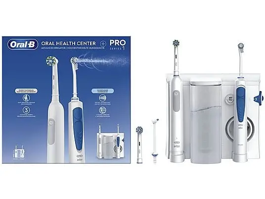 Oral-B Oral Center Oc16 – Water Flosser + Electric Toothbrush Combo 1