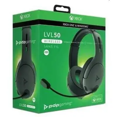 Pdp Lvl50 Wireless Gaming Headset For Xbox One – Black 1