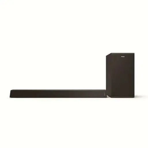 Philips Tab7305 Soundbar – 320W, 2.1-Channel, Wireless Subwoofer, Black 1