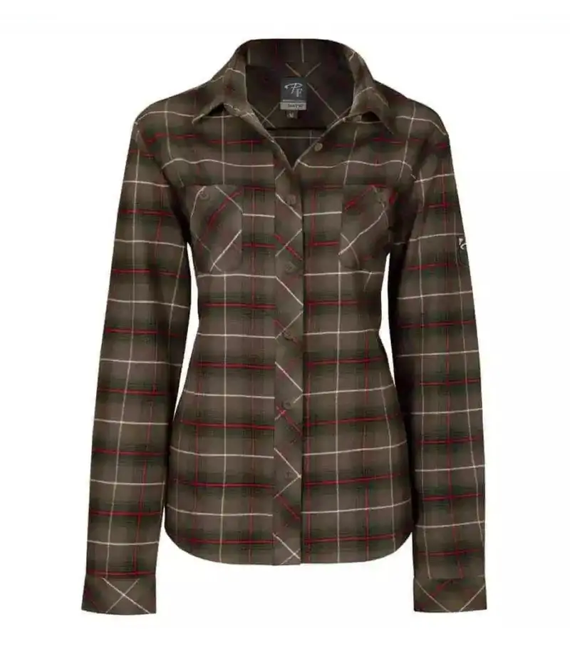 Pilot & Filles Pf470 Women'S Flannel Work Shirt 1