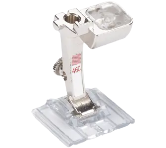 Pintuck & Decorative Stitch Foot #46C – Clear Sole For Visibility & Precision 1