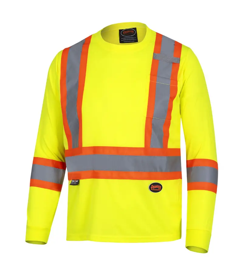 Pioneer 51260 High-Visibility Long-Sleeve Work Sweater 1