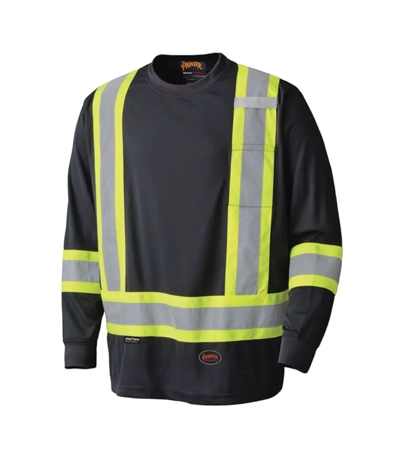 Pioneer 51270 Long-Sleeve High-Visibility Work Sweater 1