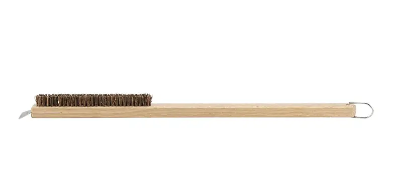 Pizza Oven Brush – Natural Bristle Wood-Fired Cleaning Tool 1