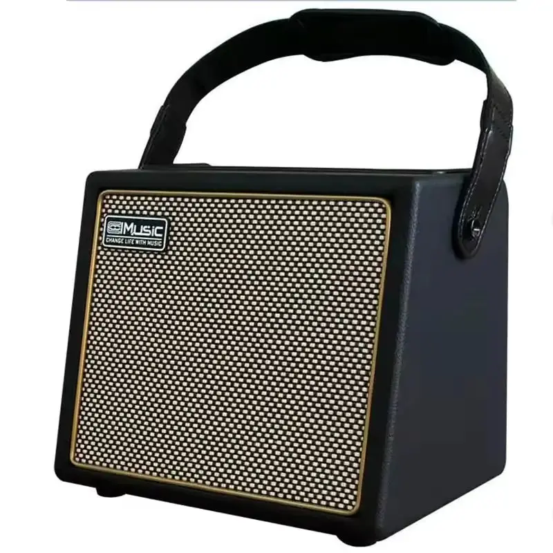 Portable Rechargeable Acoustic/Electric Guitar Amplifier – Compact Combo With Bass/Treble Controls, Reverb & Chorus Effects 1