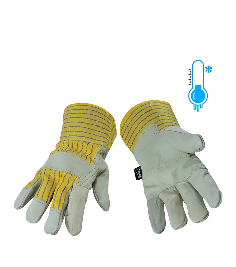 Premium Leather Work Gloves Fc20P – Wipeco 1
