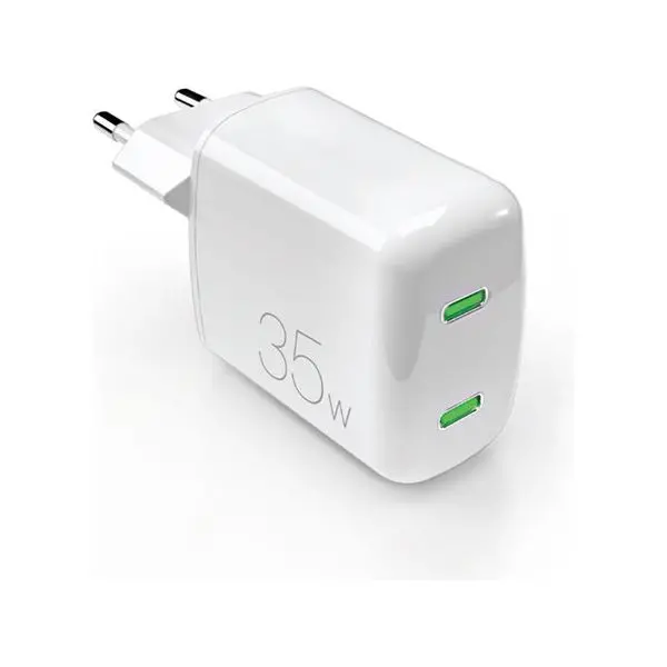 Pure Minipro 35W Gan Wall Charger – Compact White Usb-C Fast Charger 1