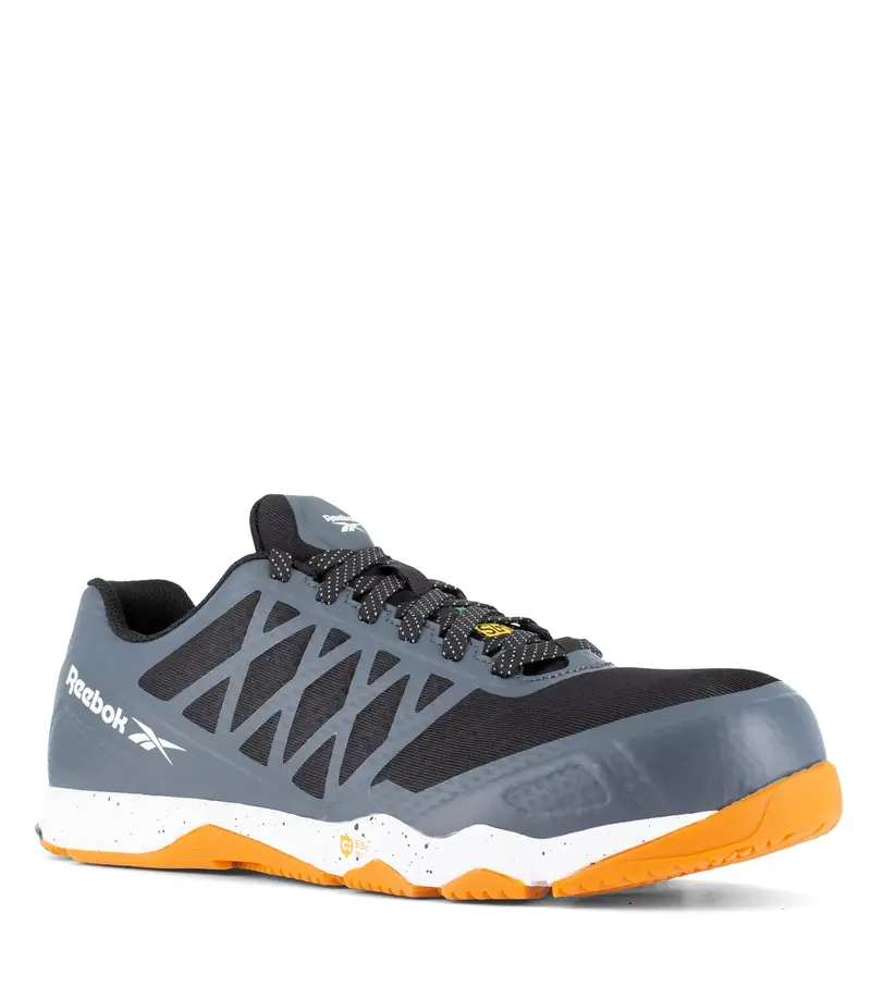 Reebok Ib4453 Rubber-Soled Safety Work Shoes 1