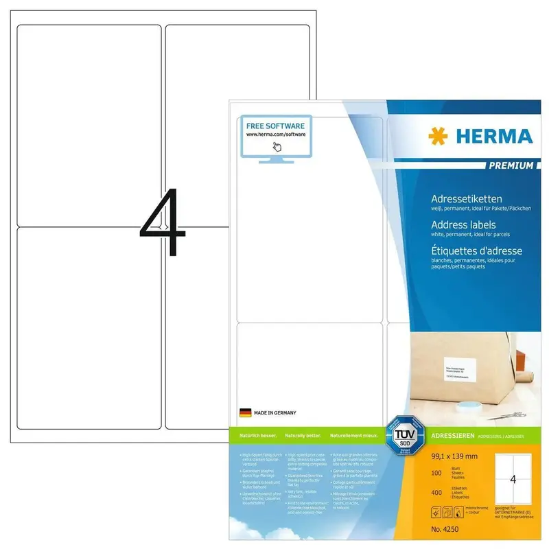 Refurbished Herma Labels – Grade A 1