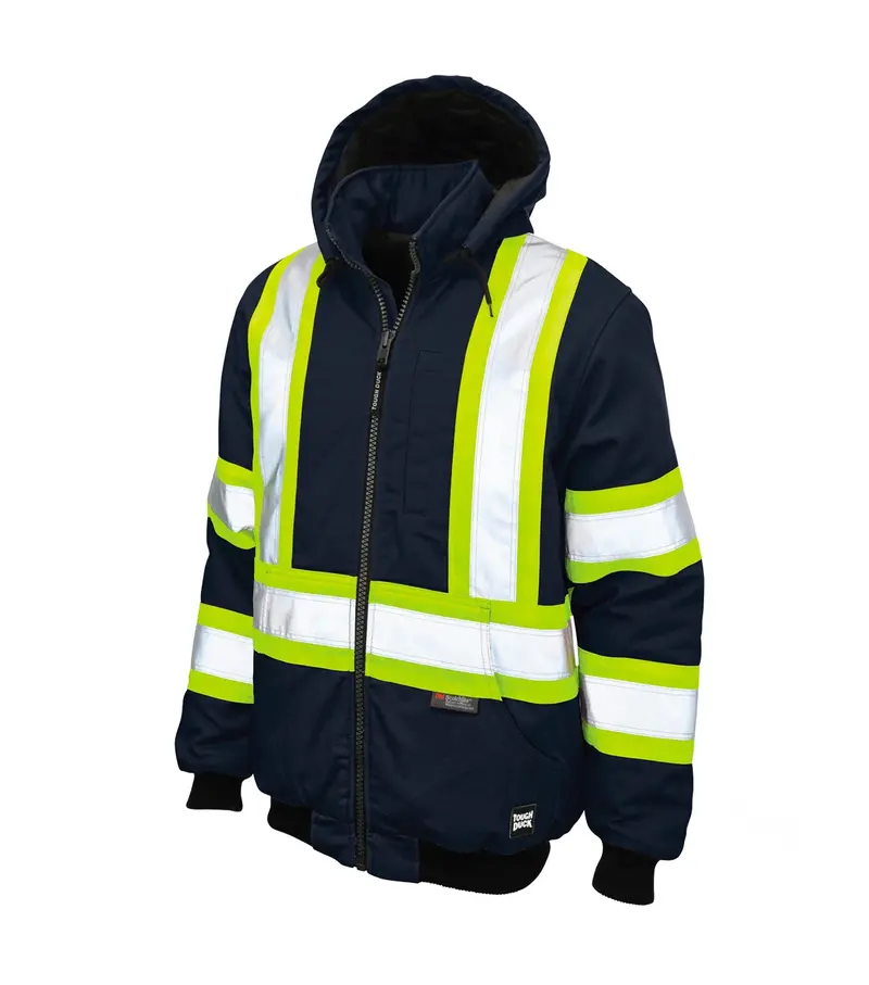 Richlu High-Visibility Safety Work Coat Sj25 1